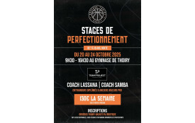 STAGE DE PERFECTIONNEMENT - 20 au 24 Octobre 2025